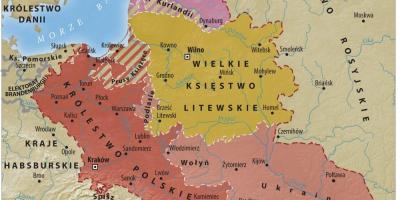 Χάρτης του μεγάλου δουκάτου της Λιθουανίας